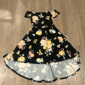 Ardene asymmetrical floral dress